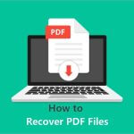 recove pdf files