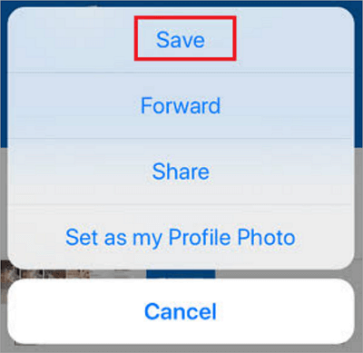 save whatsapp pictures to camera roll